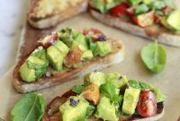 Creamy Avocado Crostini