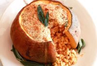 Golden Pumpkin Mac & Cheese Bake