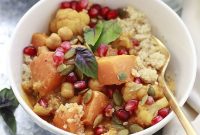 Golden Squash & Chickpea Curry Medley