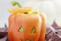 Spooky Mango Guac-o-Lanterns