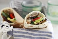 Mediterranean Grilled Vegetable Gyros