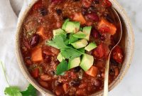 Hearty Instant Pot Plant-Based Chili