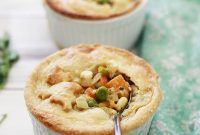 Garden-Fresh Edamame Pot Pies