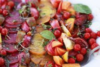 Vibrant Roasted Beet and Heirloom Tomato Salad