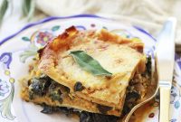 Golden Pumpkin and Chard Lasagna