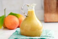 Vibrant Orange Dressing