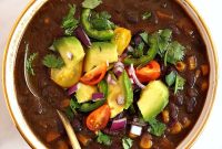 Slow-Cooked Black Bean Soup