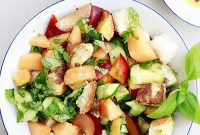 Sun-Drenched Stone Fruit Panzanella
