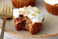 Spiced Gluten Free Carrot Muffins