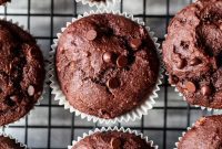 Heavenly Vegan Gluten Free Chocolate Banana Muffins