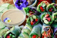 Vibrant Veggie Spring Rolls