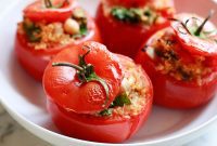 Savory Quinoa-Stuffed Tomatoes