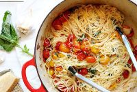 Roasted Cherry Tomato Capellini: A Culinary Duet