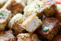 Oven-Crisped Tofu Bites
