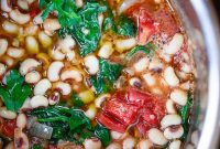 Soulful Vegan Black Eyed Peas and Greens