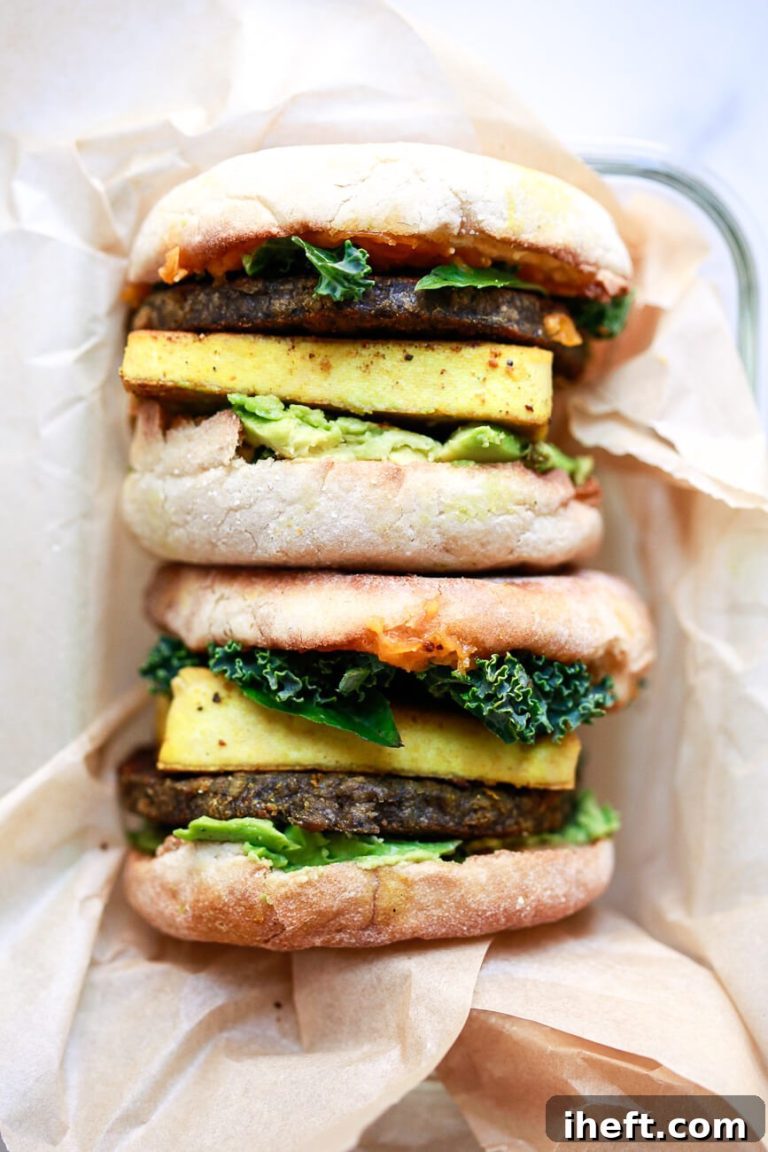 Wholesome Vegan Breakfast Stack