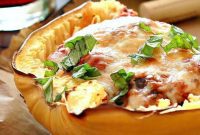 Oven-Baked Spaghetti Squash with Hearty Meatballs