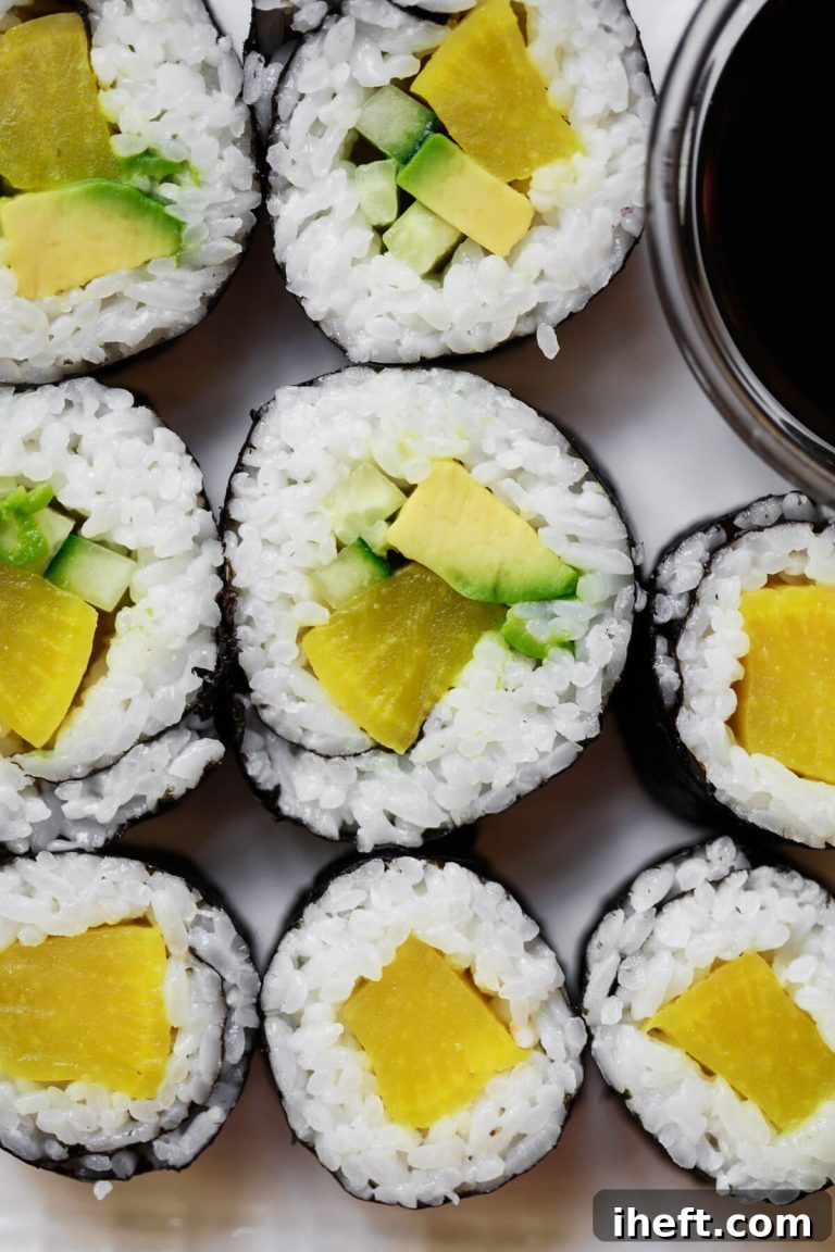 Golden Daikon Roll