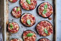 Julia Child’s Aubergine Pizza Rounds