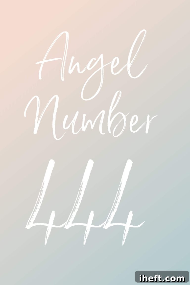 Angel Number 444 Explained