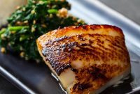 Silky Miso-Glazed Black Cod
