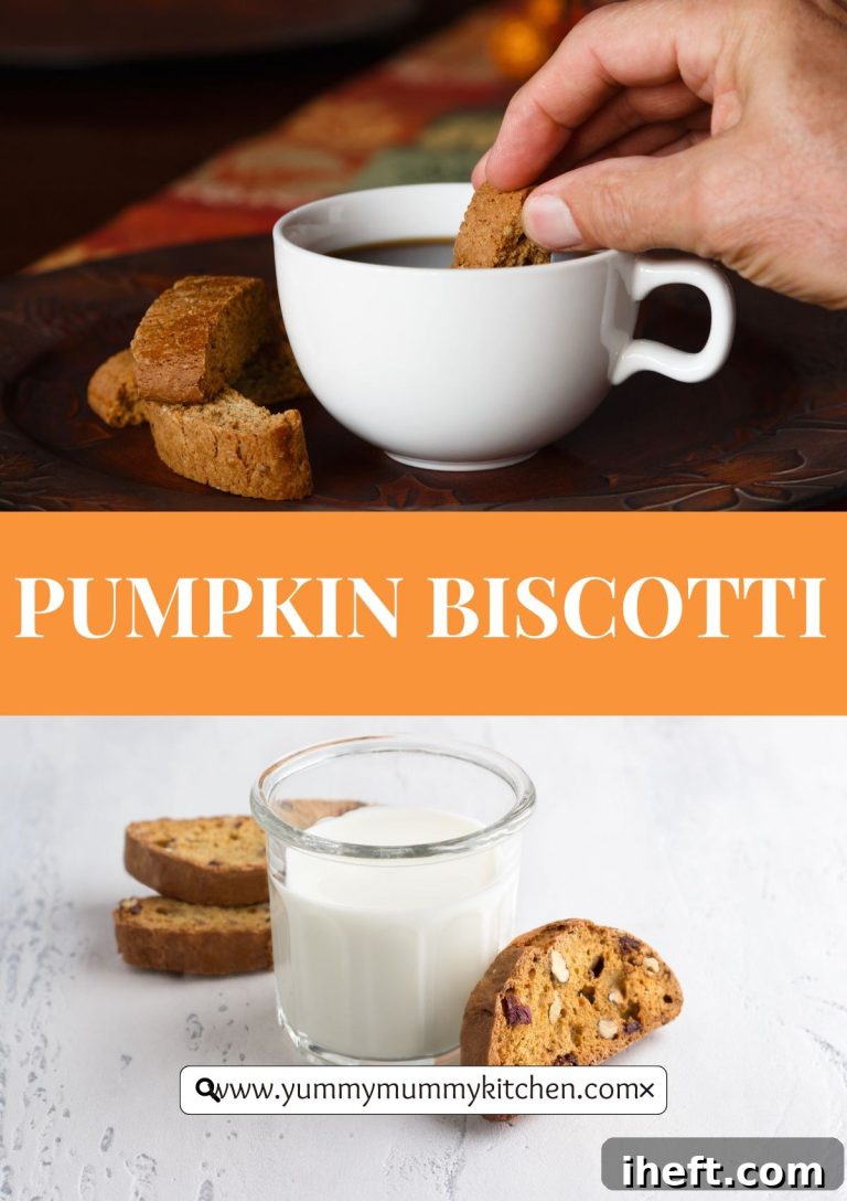 Harvest Pumpkin Pecan Biscotti