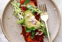 Smoky Black Bean Enchiladas