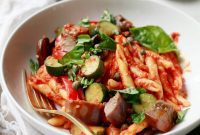 Effortless One-Pan Veggie Pasta