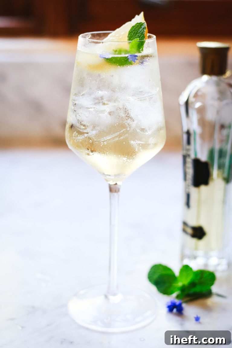 Elderflower Hugo Spritz