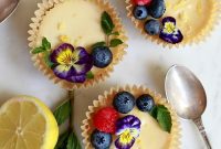 Zesty Vegan Paleo Lemon Tarts