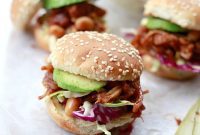 BBQ Slow Cooker Pulled Jackfruit Sandwiches
