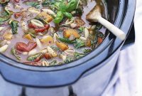 Effortless Hearty Slow Cooker Minestrone