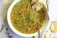 Slow-Cooked Vegetarian Split Pea Perfection