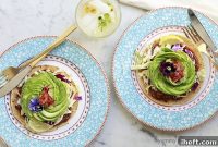 Crisp Garden Rose Tostadas