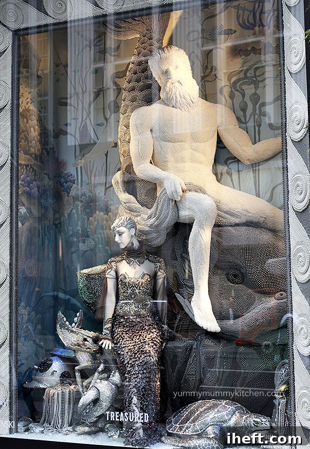 Bergdorf Goodman Christmas Window Display 2015