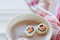 Whimsical Snowman and Olaf Marshmallows