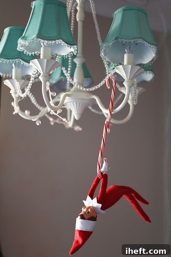 Silly ideas for Elf on the Shelf