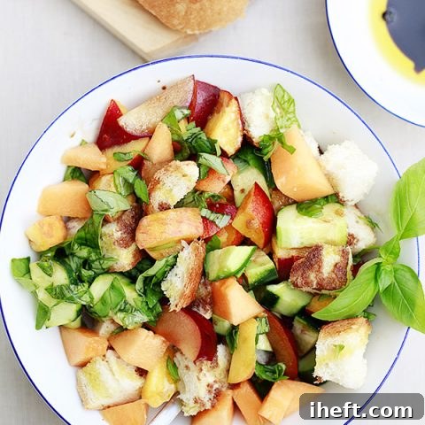 Stone Fruit Panzanella