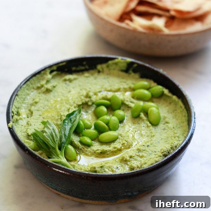 Edamame Hummus