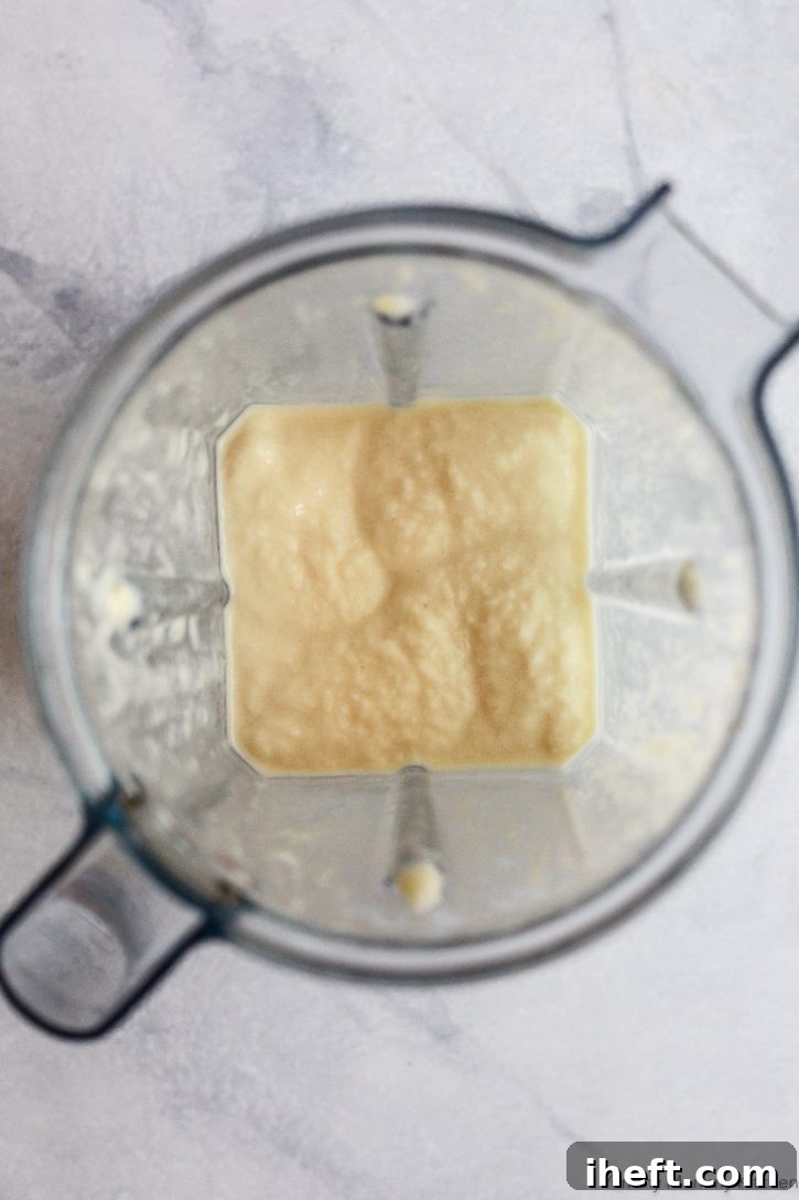 Healthy virgin pina colada smoothie recipe blended in a Vitamix blender. 