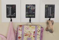 Transform an Old Frame into a Chalkboard Hook Organizer