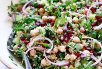 Vibrant Chickpea Quinoa Salad
