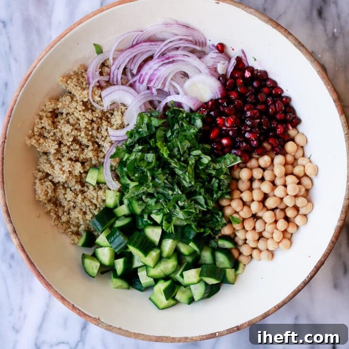 Chickpea Quinoa Salad