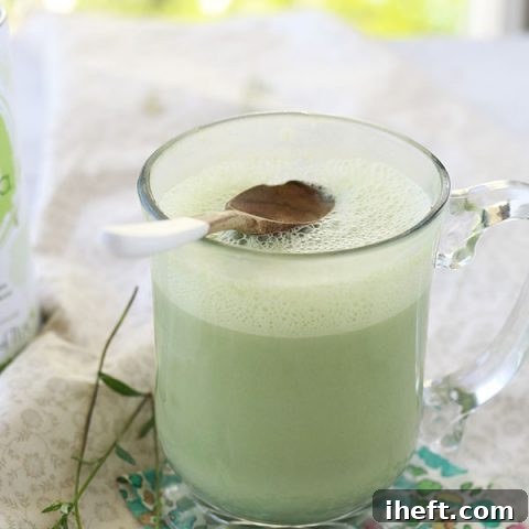 Matcha latte recipe