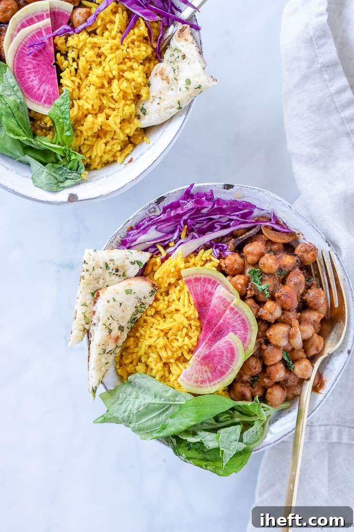 This delicious Indian inspired golden turmeric rice is perfect with chana masala, buddha bowls, just as a side dish. 