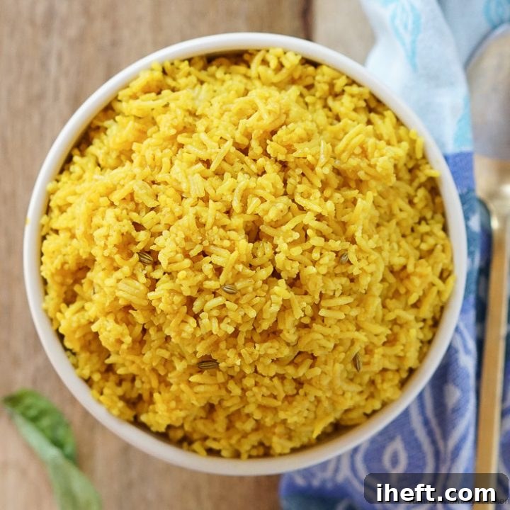 Golden Turmeric Rice
