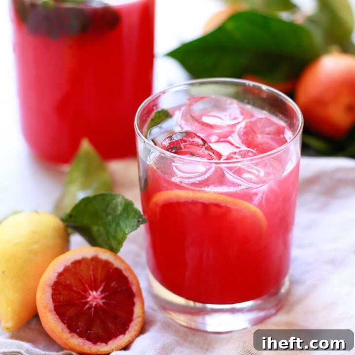 Blood Orange Lemonade