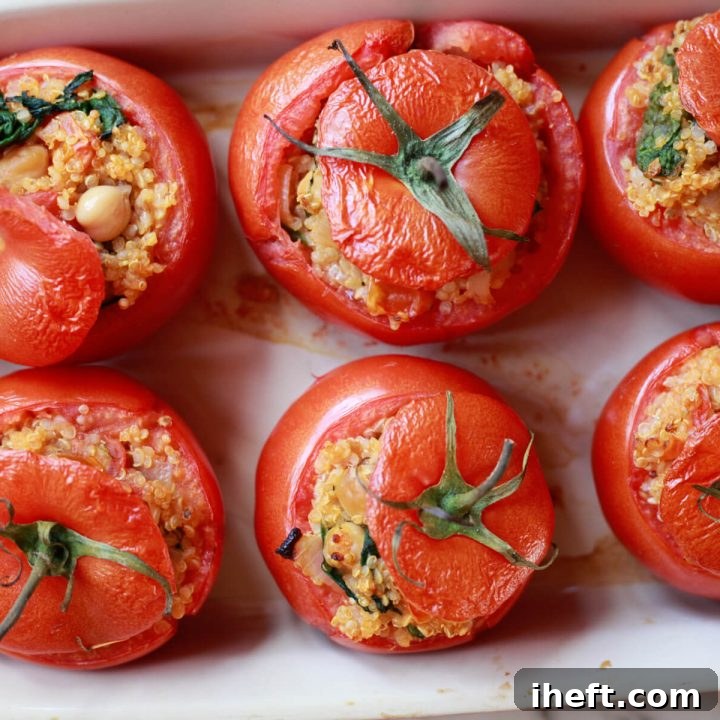 Quinoa Stuffed Tomatoes