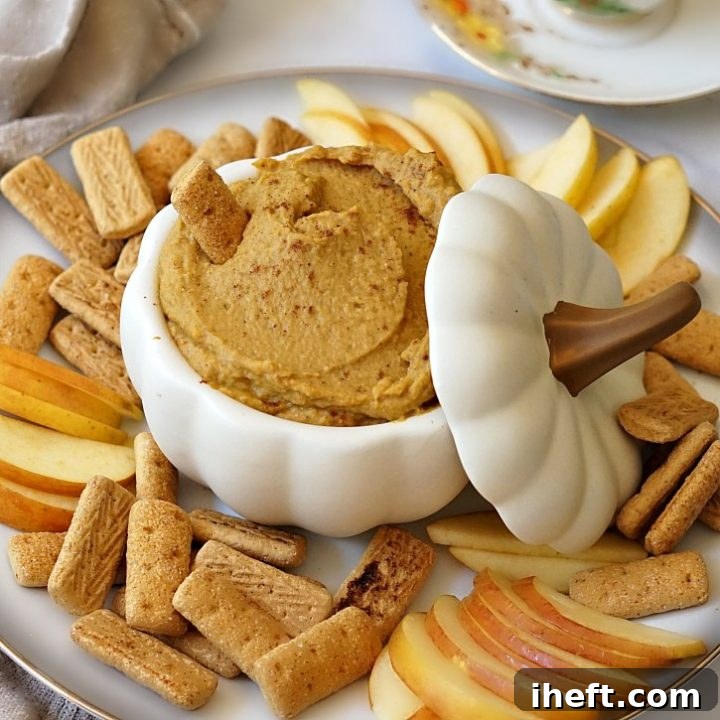 Pumpkin Pie Dessert Hummus
