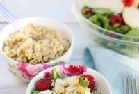 Rosemary Kissed Quinoa with Pear and Raspberry for Fair Trade Month